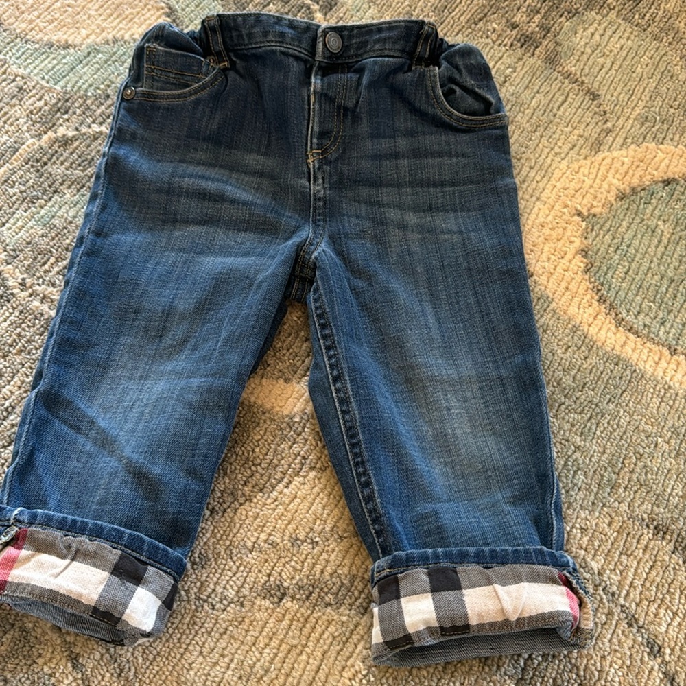 Kids Burberry Jeans size 2T VGUC